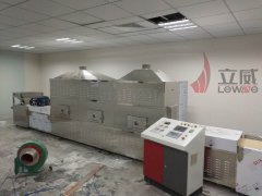 四川藥材干燥設備施工現場